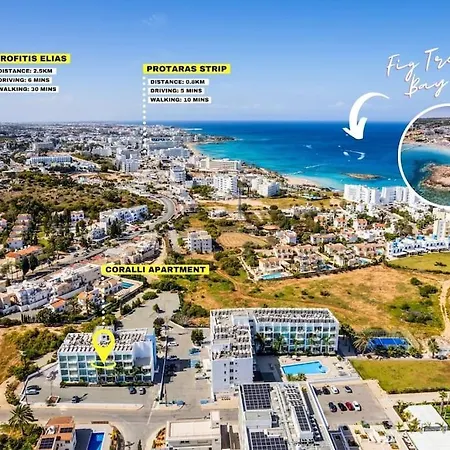 Sunnyvillas 1 Bedroom Swimming Pool Cor * פרוטאראס