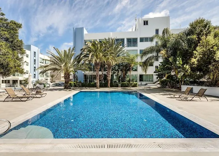 公寓 Sunnyvillas 1 Bedroom Swimming Pool Cor 普罗塔拉斯