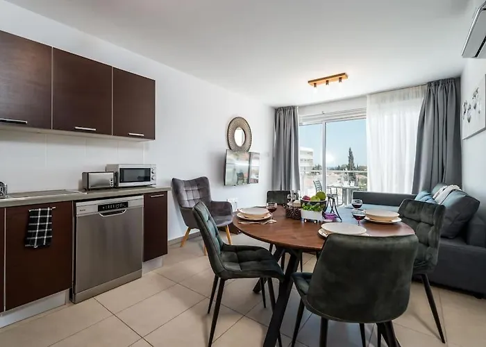 Sunnyvillas 1 Bedroom Swimming Pool Cor Apartament Protaras