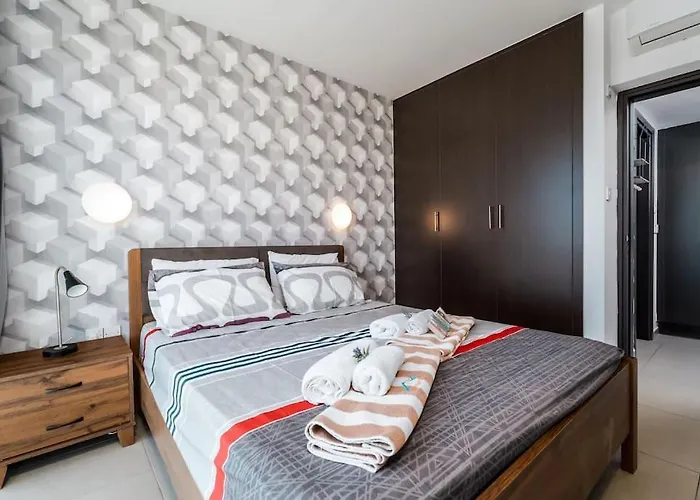 Sunnyvillas 1 Bedroom Swimming Pool Cor Apartament Protaras